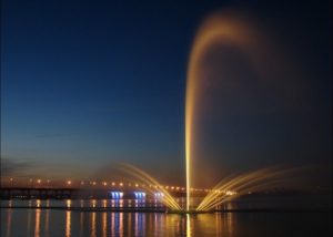 Фонтан-лебедь днепр