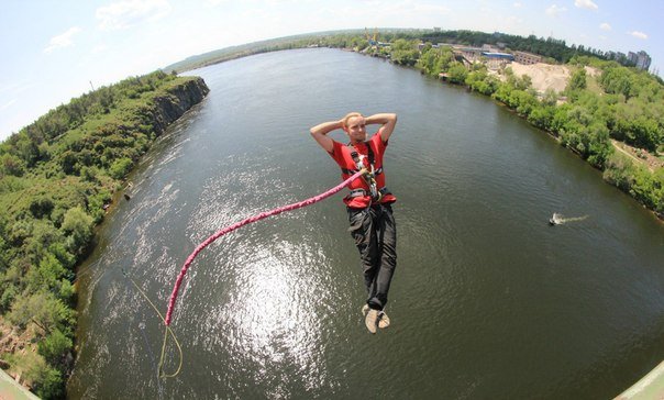 Роуп-джампинг, Днепр