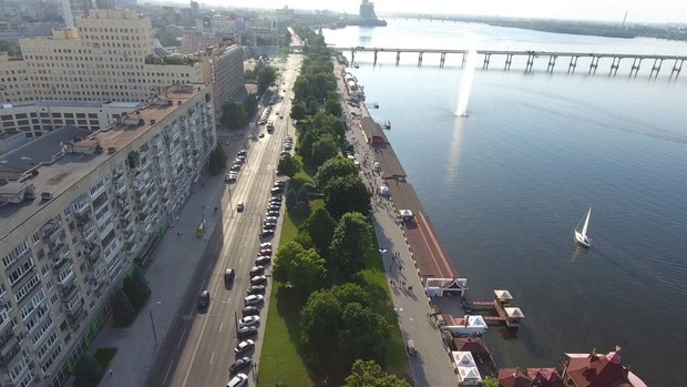 набережная Днепра